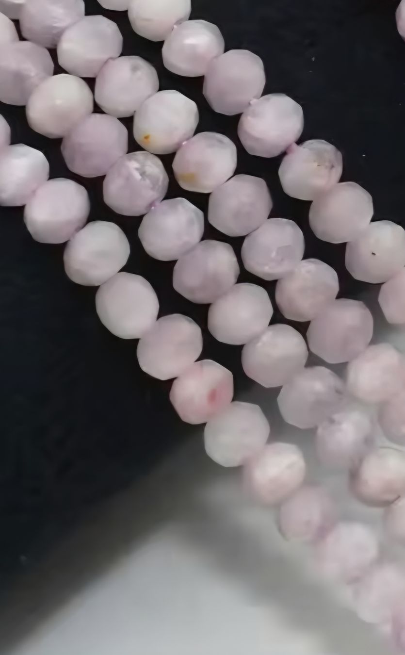 Mineralien & Heilsteine: Kunzit facettiert 3, 3mm. Strang – Neu und originalverpackt aus Menziken von Mirager 4