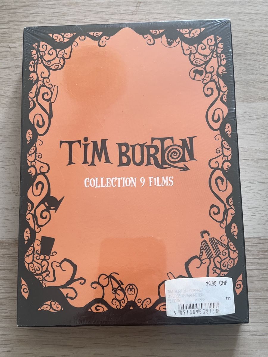 Tutti i DVDs: Tim Burton - Coffret 9 films – Nuovo e nell'imballaggio originale da Bulle venduto da Sammobil