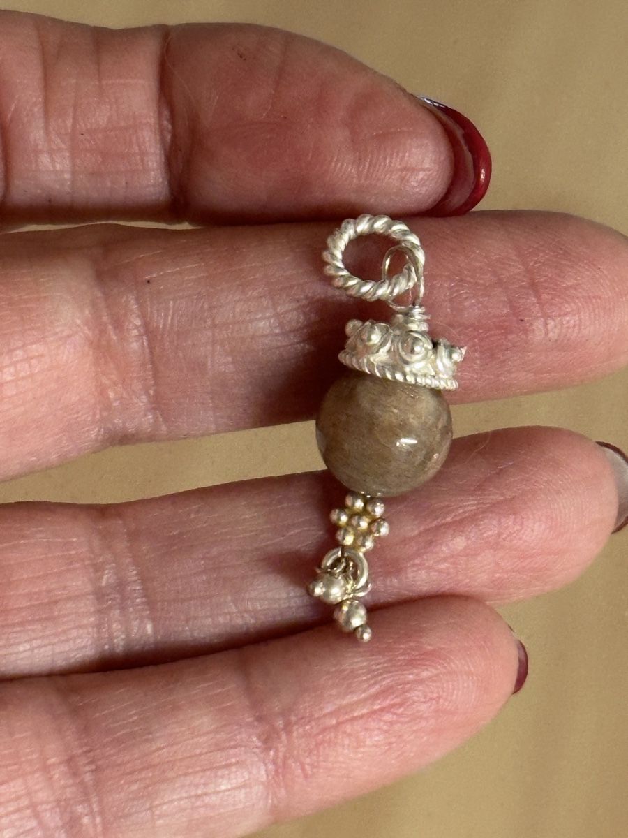Ciondoli: Silberanhänger sonnenstein – Nuovo e nell'imballaggio originale da Niederglatt ZH venduto da Silberschmuck-design 2