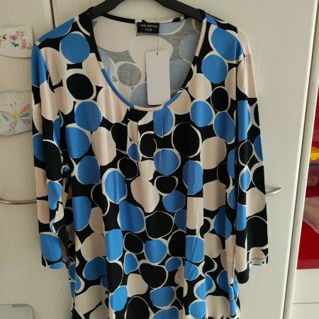 Tolles Shirt m. 3/4 Ärmeln Gr. 50  Fr. 29.-