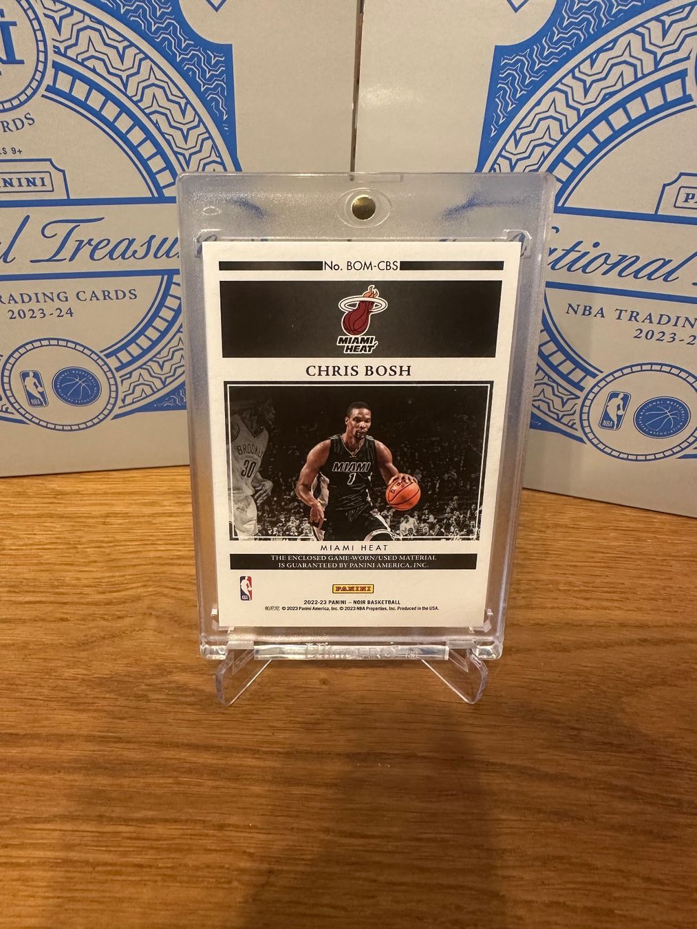 Nba Carte collezionabili: Carte Panini Chris Bosh Box Office patch Noir /99 – Usato da Vullierens venduto da Gaara04 1