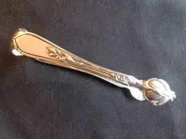 * JOLIE PINCE A SUCRE JEZLER LA LYS ARGENT 800 COMME NEUF