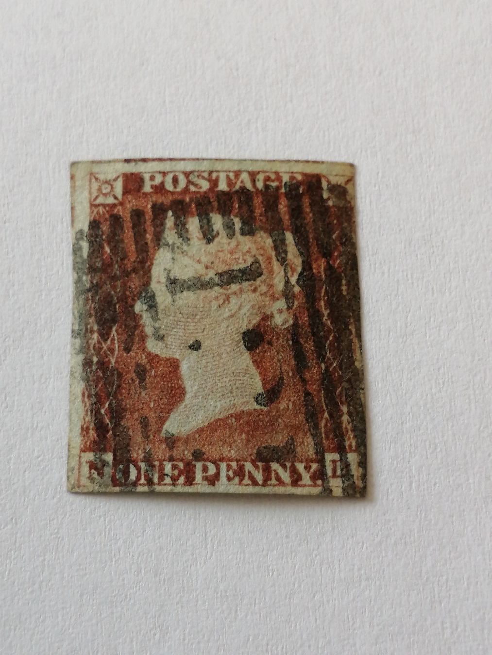 Tutti i francobolli: One Penny Red 1846 – Usato da Happerswil venduto da tschergi