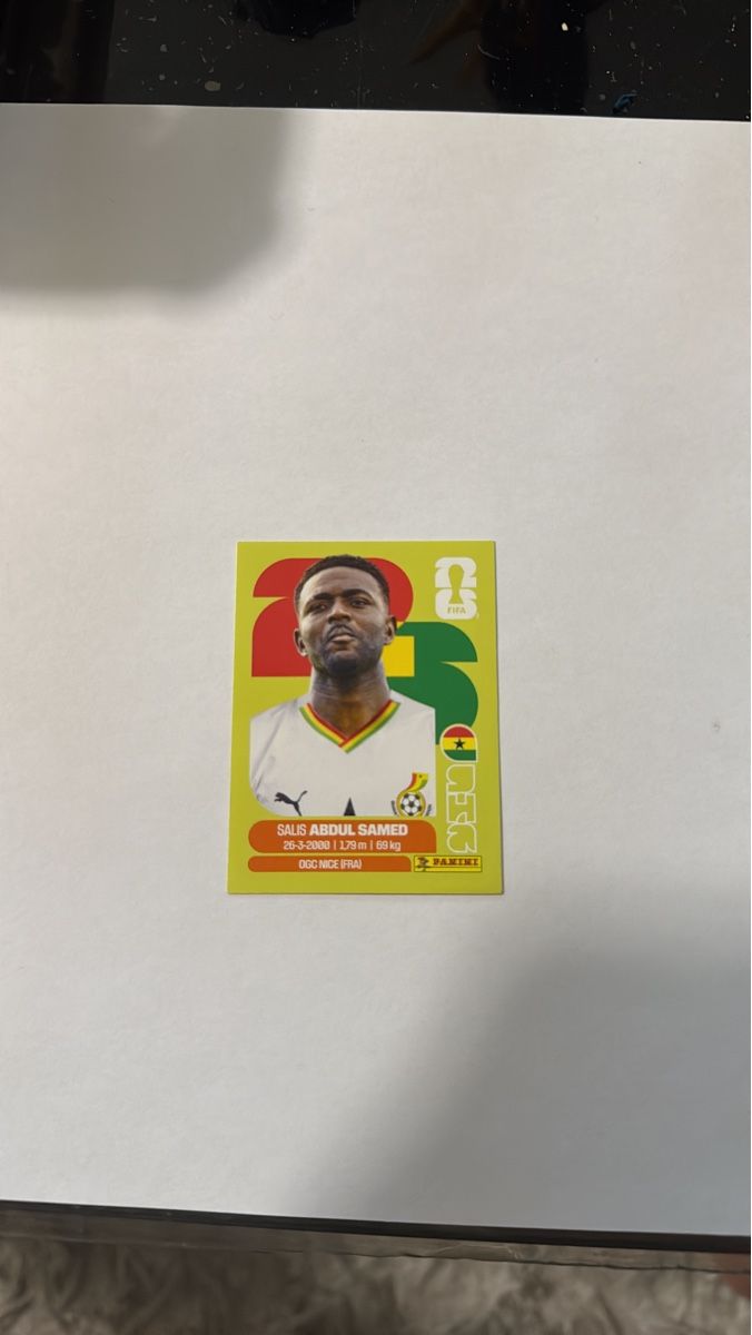Panini Sammelbilder & Trading cards: Salis Abdul Samed GHA 11 – Neu (gemäss Beschreibung) aus Zürich von Maeckes