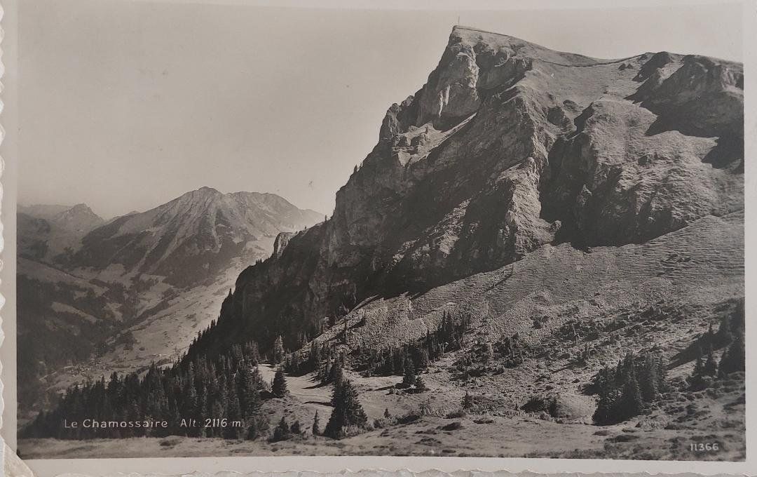 Cartoline postali: Le CHAMOSSAIRE - 1952 – Usato da Delémont venduto da Domdom1