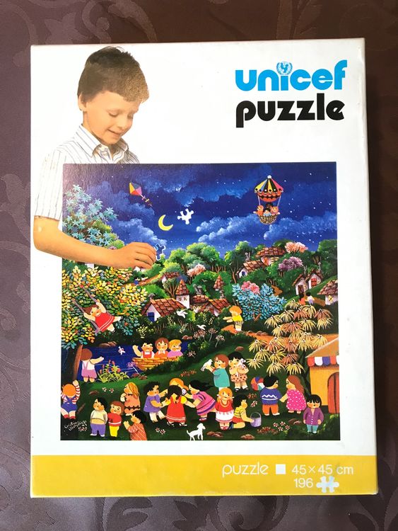 Puzzle unicef code 2700 | Cé Vintage | Auvergne-Rhône-Alpes