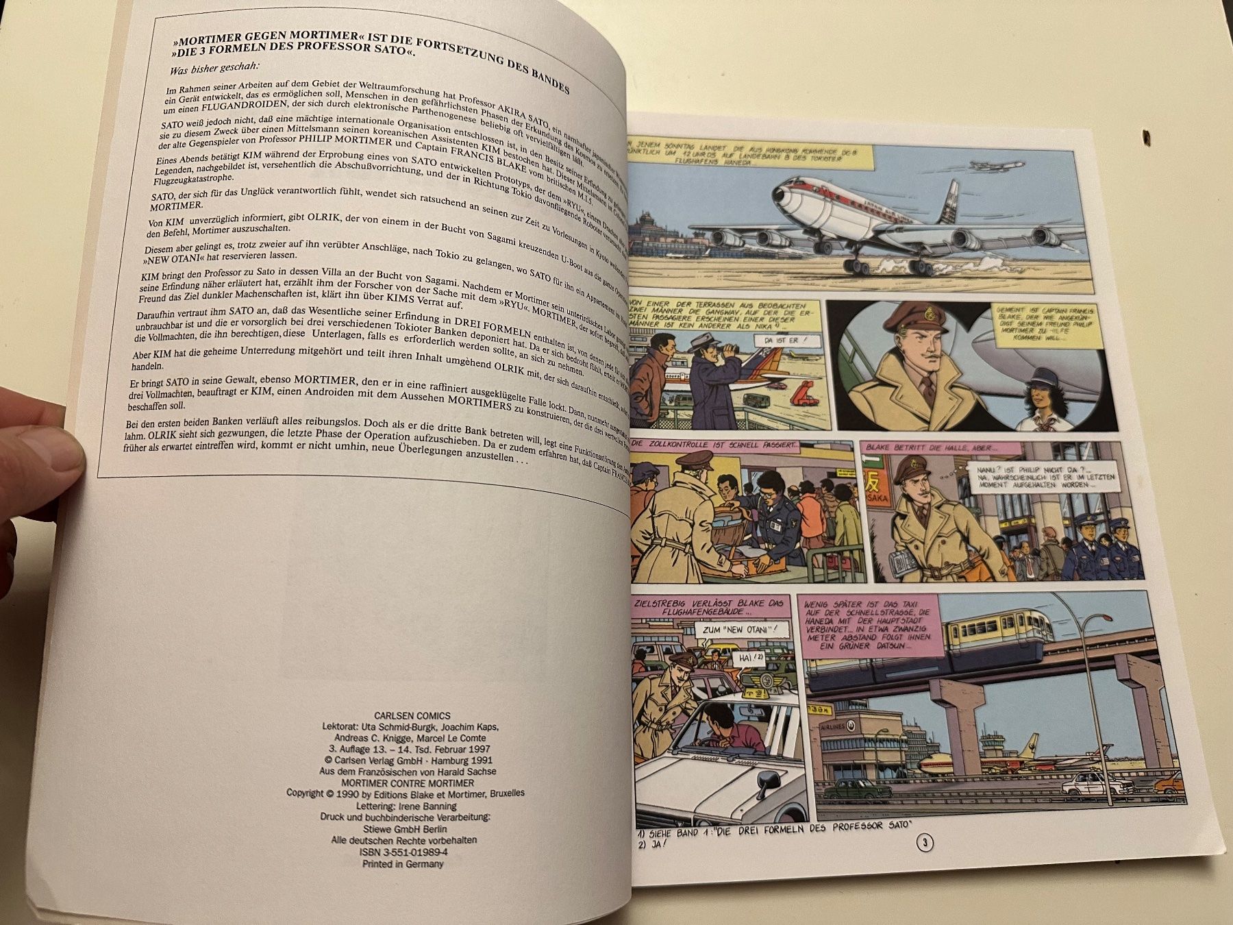 Fumetti: Die Abenteuer von Blake und Mortimer Band 9 – Usato da Münsingen venduto da Ganjam 3