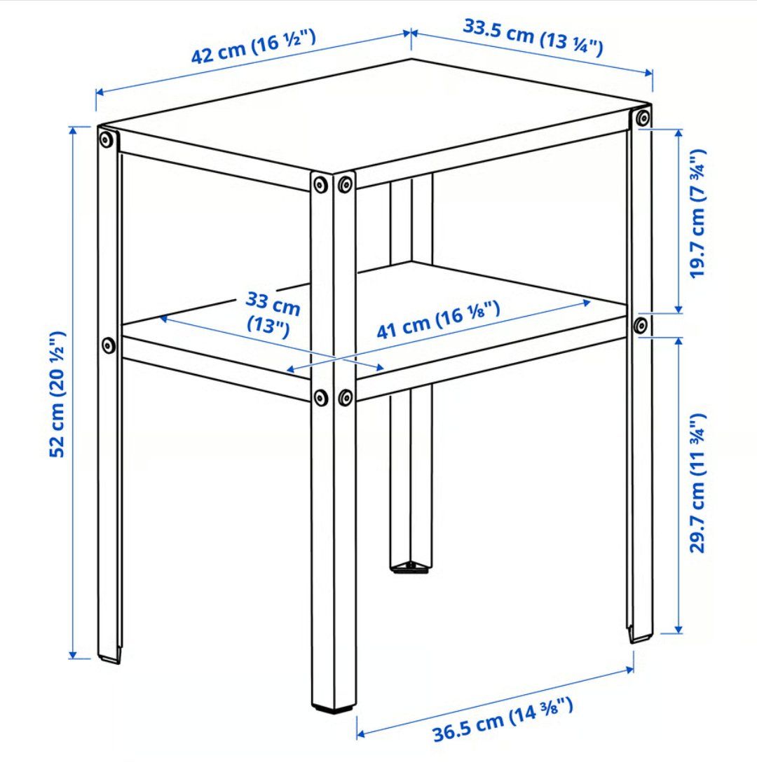Ikea Tables de nuit: KNARREVIK - bed side table – Neuf (Voir description) à Uster par dma_yz5f 1