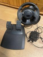 Hochwertiges Force-Feedback-Lenkrad für PC