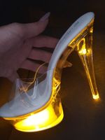 36, Light shoe, PartyStiletto, Leuchtschuh, Donna, Starlett