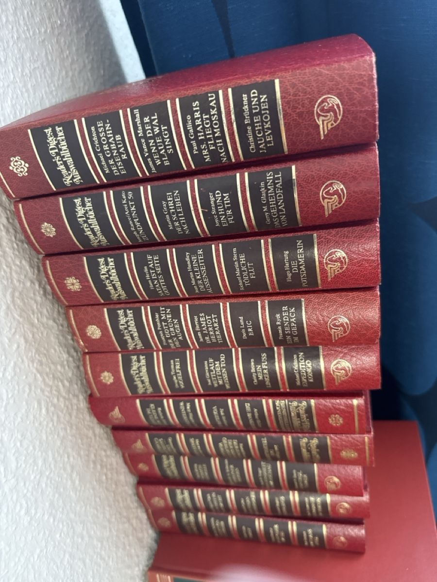 Libri: Reader's Digest Auslesebücher, Konvolut, 10 Bände, Top! – Usato da Volketswil venduto da alt_dt9r 1