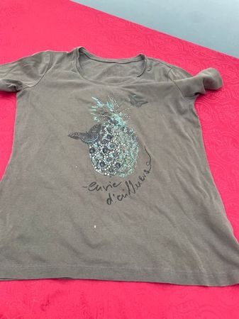 Damen T-Shirt 38 grün