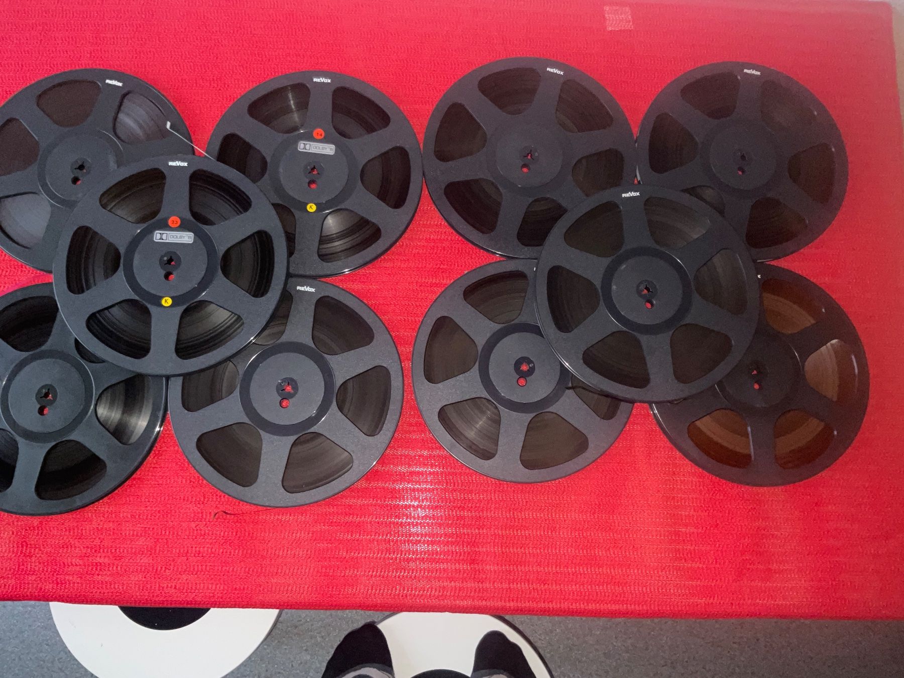 Revox Apparecchi a nastro: 10 ReVox Spulen mit Band – Usato da Langenthal venduto da RronJora 1