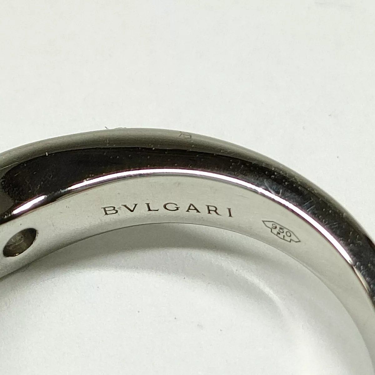Bulgari Anelli: BULGARI SOLITAIRE RING 950 PLATIN DIAMANT – Usato da Bottighofen venduto da menschenfamilie 5