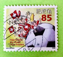 Nr. 1275 HOPP SCHWIIZ GESTEMPELT 2008  