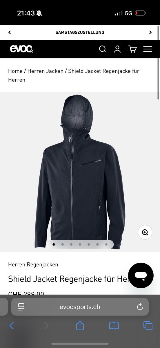 Evoc Jacken: Evoc SHIELD jacket L  – Gebraucht aus Giubiasco von Darkemperor 3