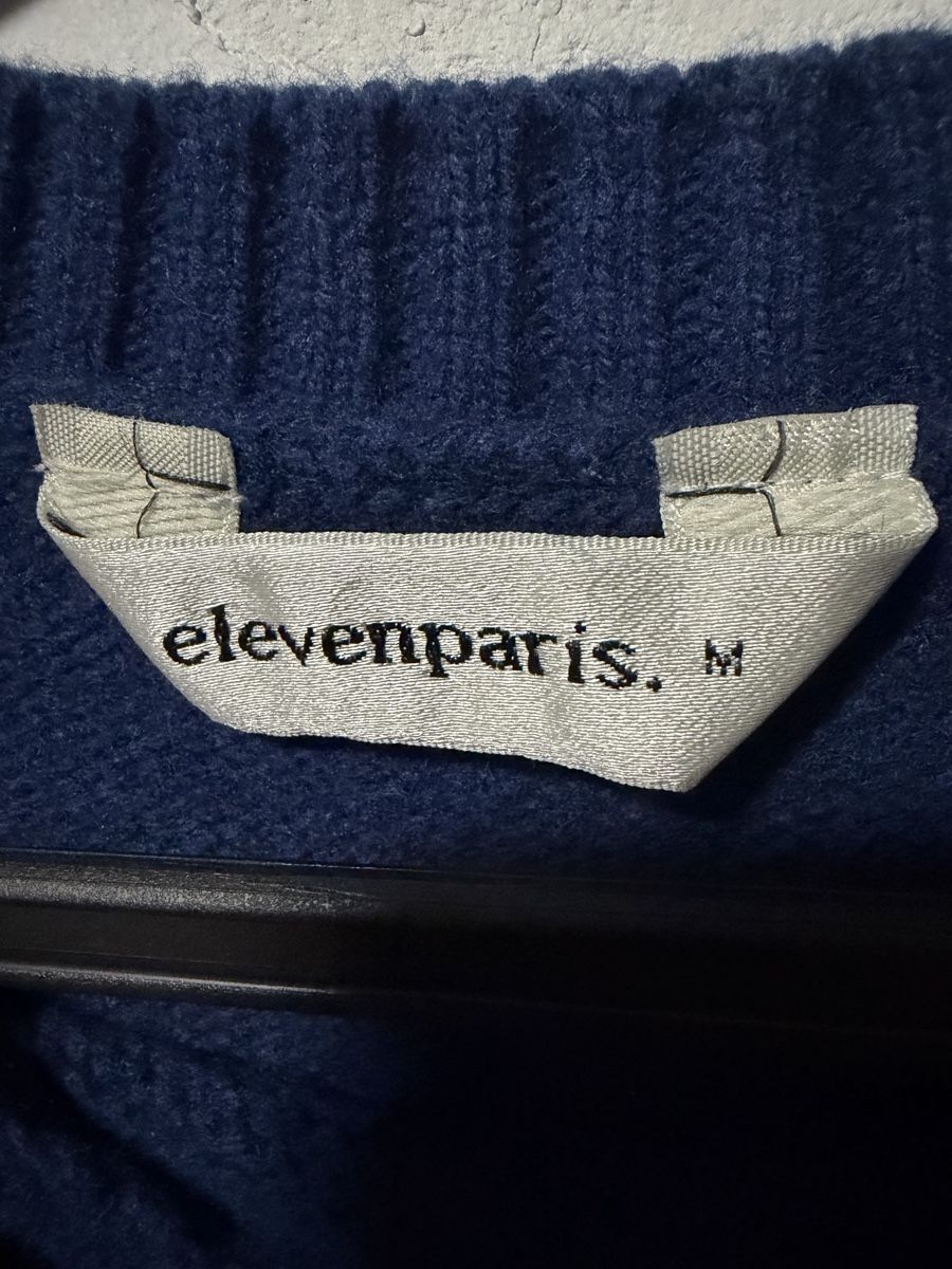 Pullover & Sweatshirts: Pull Eleven Paris bleu taille M bon état – Gebraucht aus Crans VD von Lucavitalii 1