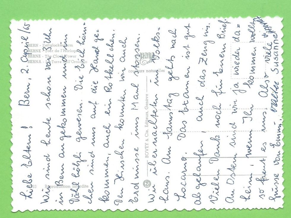 Cartoline postali: Bern, Zeitglockenturm – Usato da Zürich venduto da t24_de 1