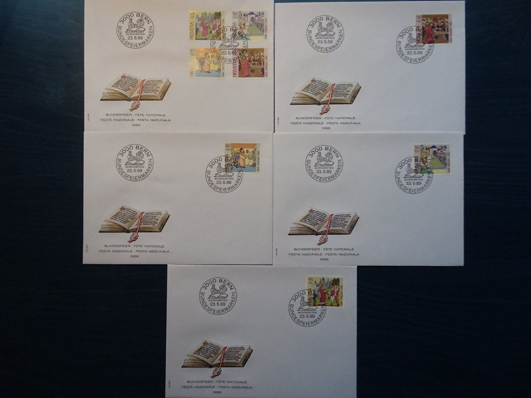 Alle Briefmarken: PP 1989 – Neu (gemäss Beschreibung) aus Aadorf von Chnorli-Furz
