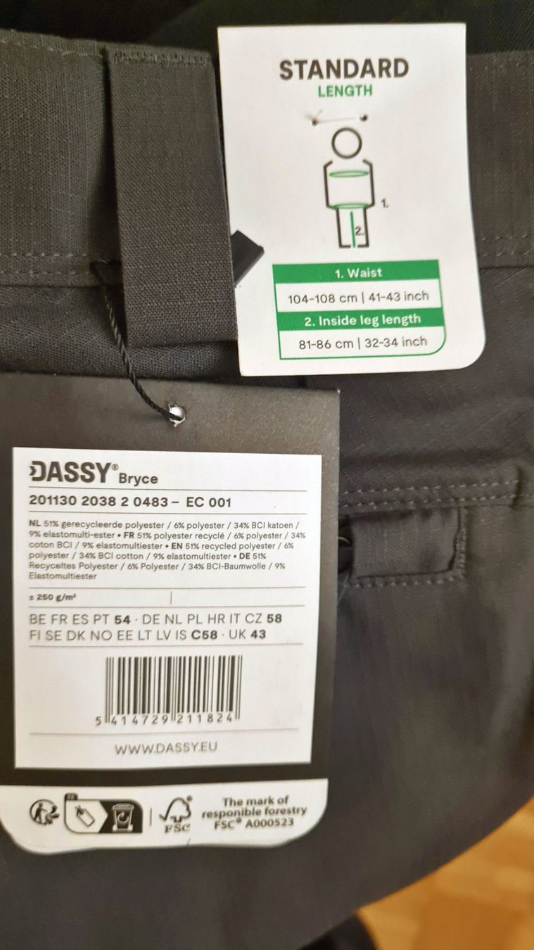 Hosen: DASSY Bryce ViVid C58 – Neu (gemäss Beschreibung) aus Lustmühle von Opossum82 3