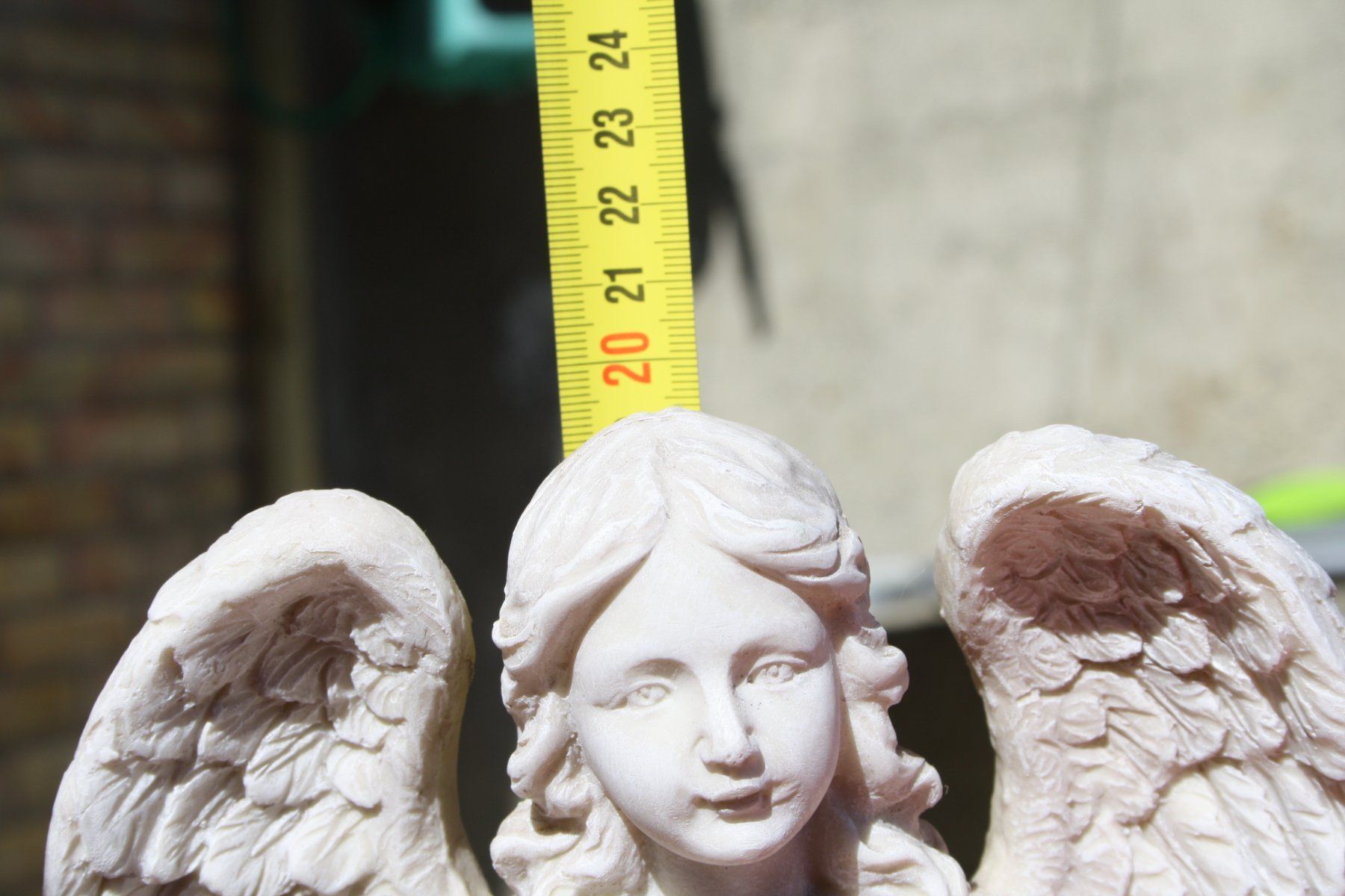 Statuette: ENGEL ENGELSFIGUR MIT TEELICHTGLAS – Usato da Wauwil venduto da Pneuedy 8