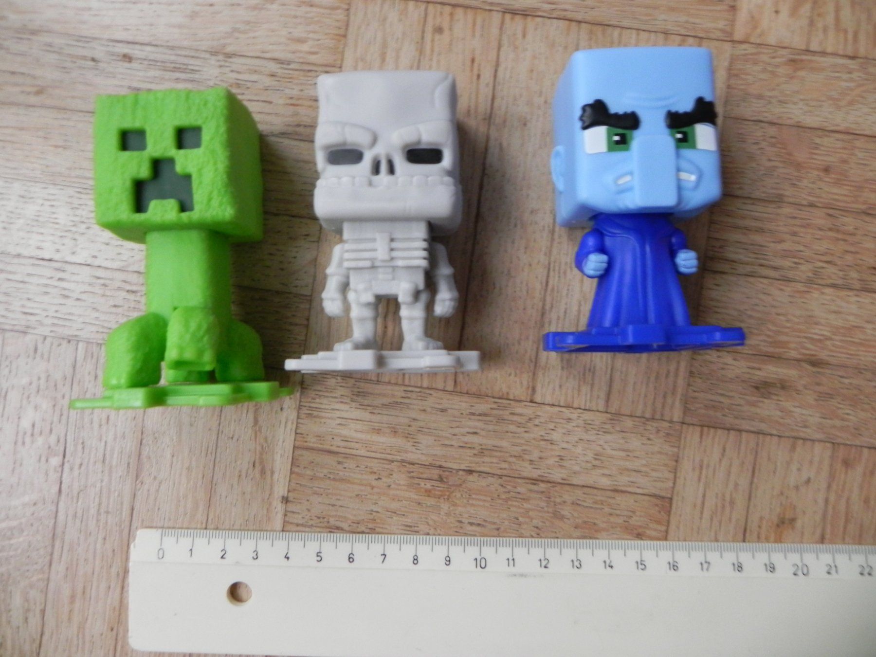 Statuette: Minecraft Figuren Set, 3 Stück – Usato da Stallikon venduto da pcerny16 1
