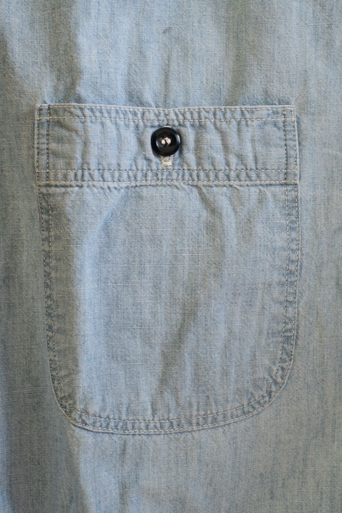 Camicie: ORSLOW Chambray Workshirt, Hemd – Usato da Zürich venduto da Andreas_Florian 2