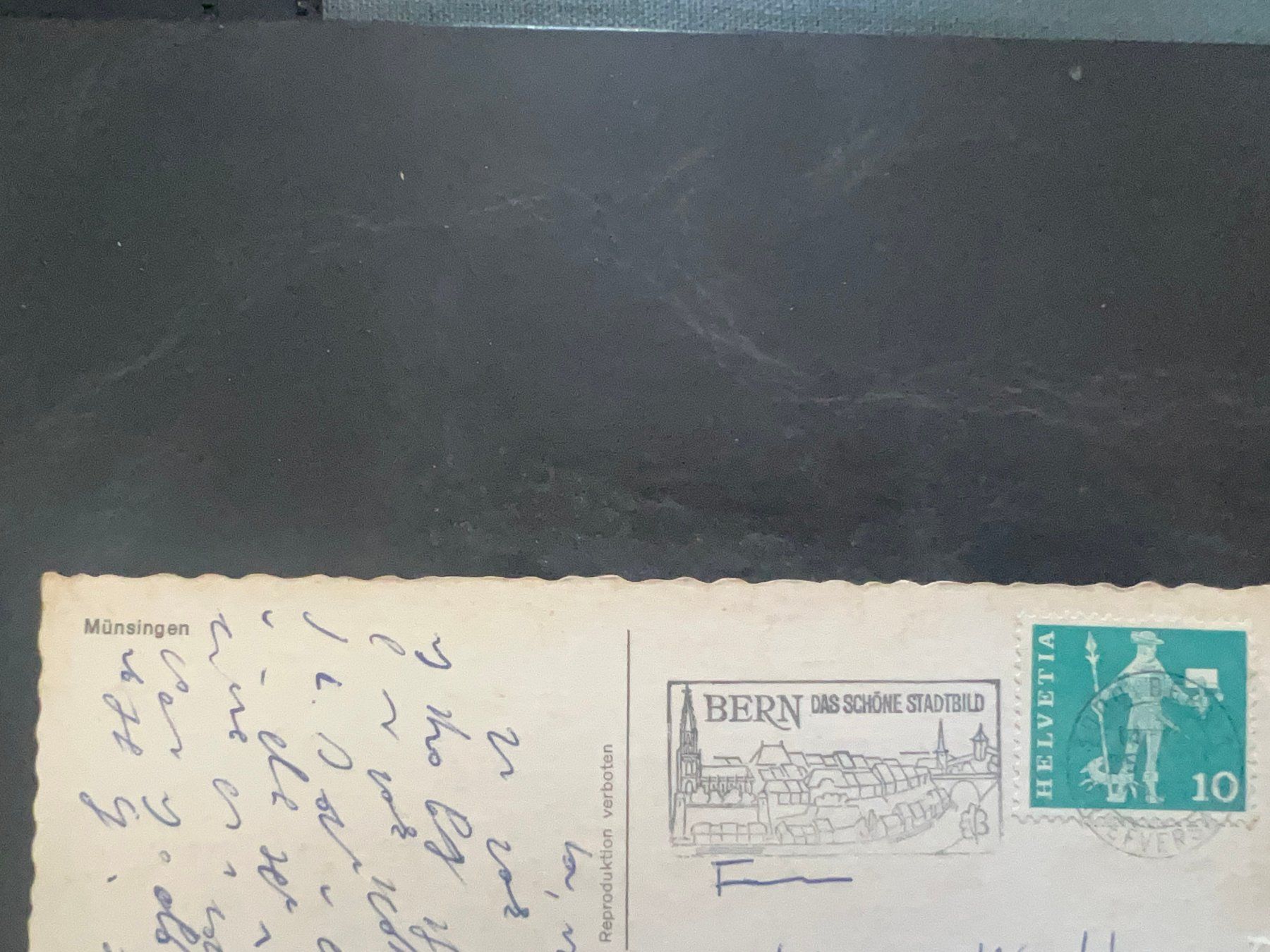 Ansichtskarten: AK  1965 Münsingen  (G3361) – Gebraucht aus Hinwil von Sidi4 1