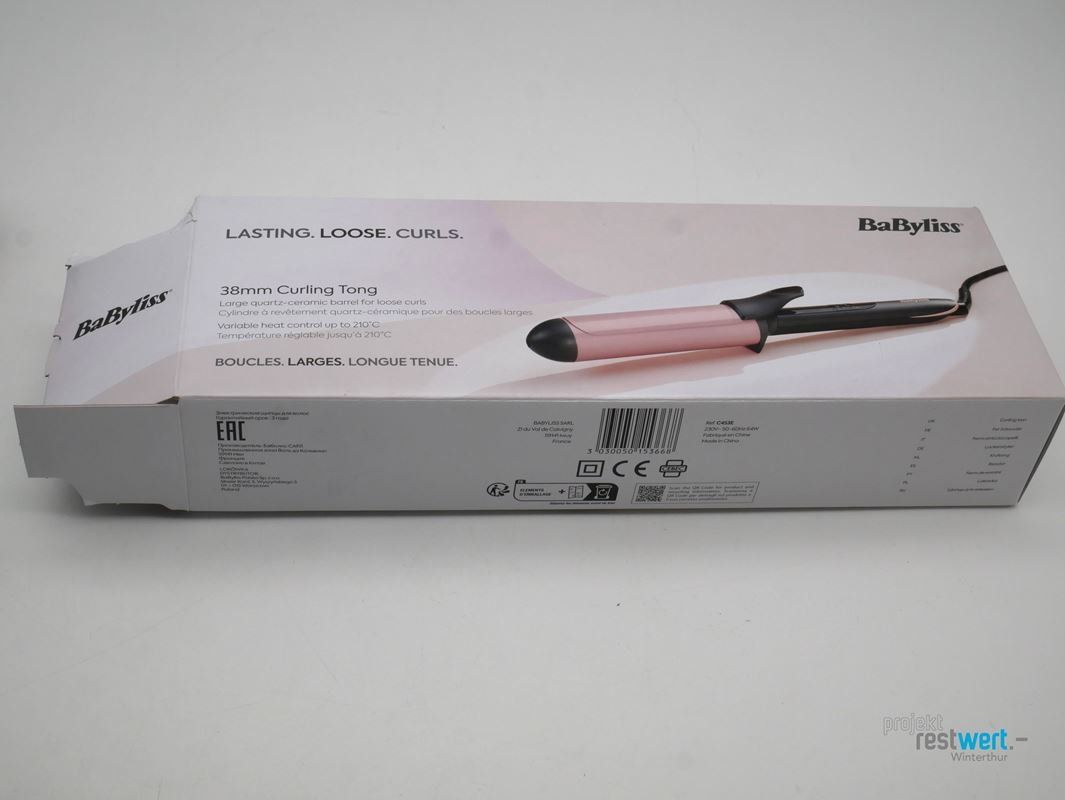 BaByliss Piastre & Arricciacapelli: BABYLISS Lockenstab 38mm – Nuovo (secondo la descrizione) da Winterthur venduto da Restwert_Winterthur 2