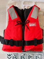 Schwimmweste Marine Pool ISO 50N Red/Black 30-50kg Neuwertig