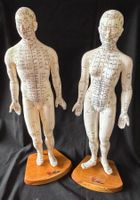 Akupunktur Figuren -  Frau und Mann