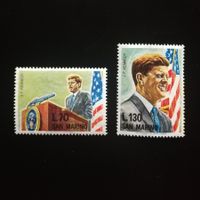 San Marino Briefmarken Serie Ged.-A. J.F. Kennedy, 1964