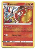 Pokémon Cinderace 028/198 CRE028 EN Holo Near Mint