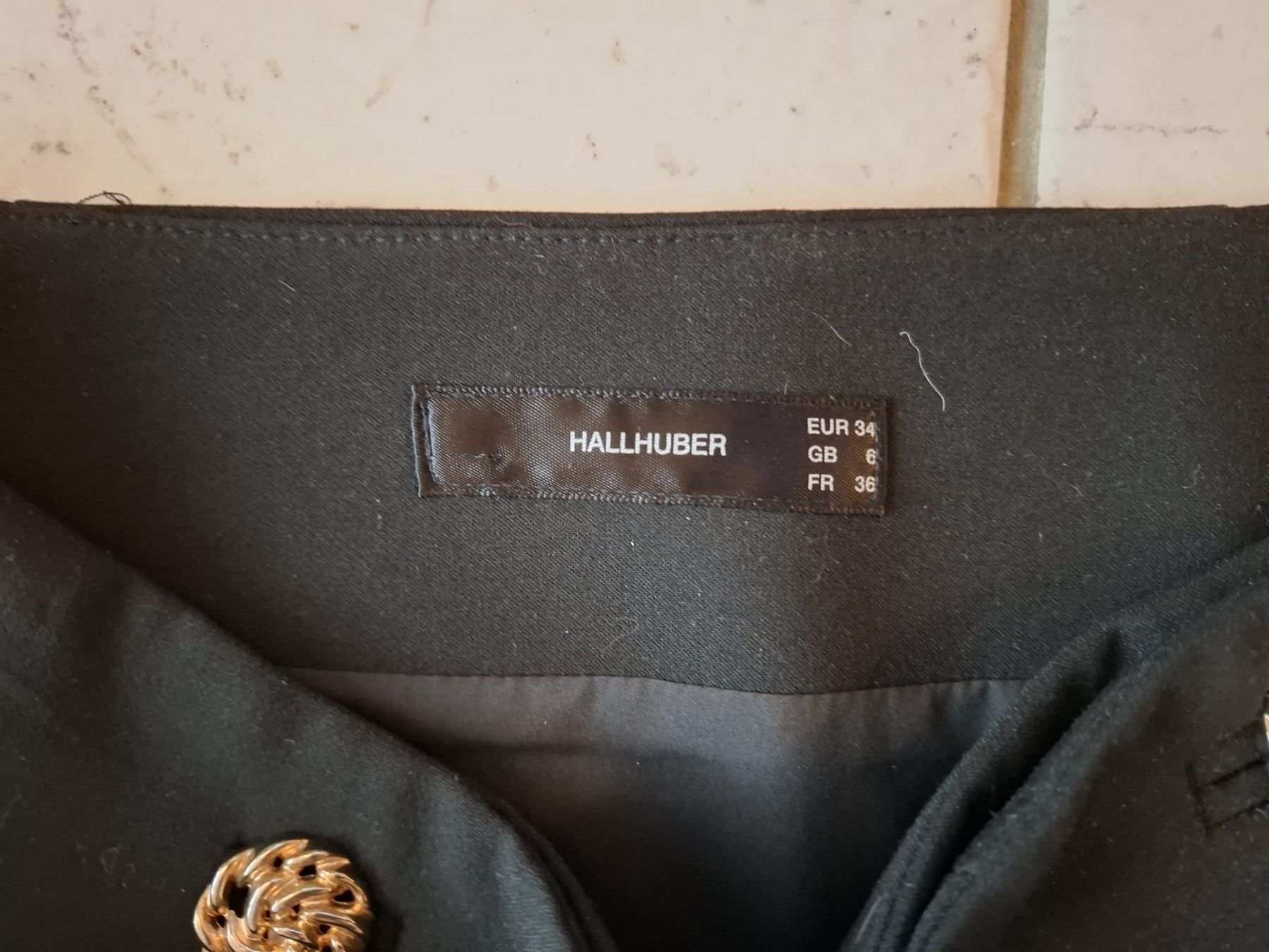 Hallhuber Gonne: Hallhuber Jupe schwarz – Usato da Rafz venduto da Isidorro1 3