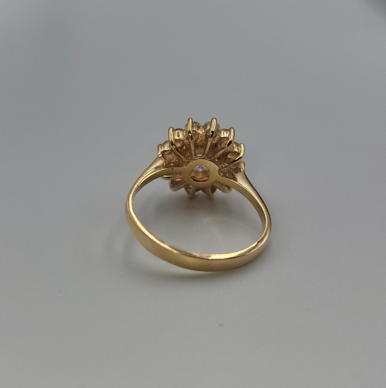 Anelli: Gold 585 Ring Mit Steine – Usato da Wald ZH venduto da Dasilver 5