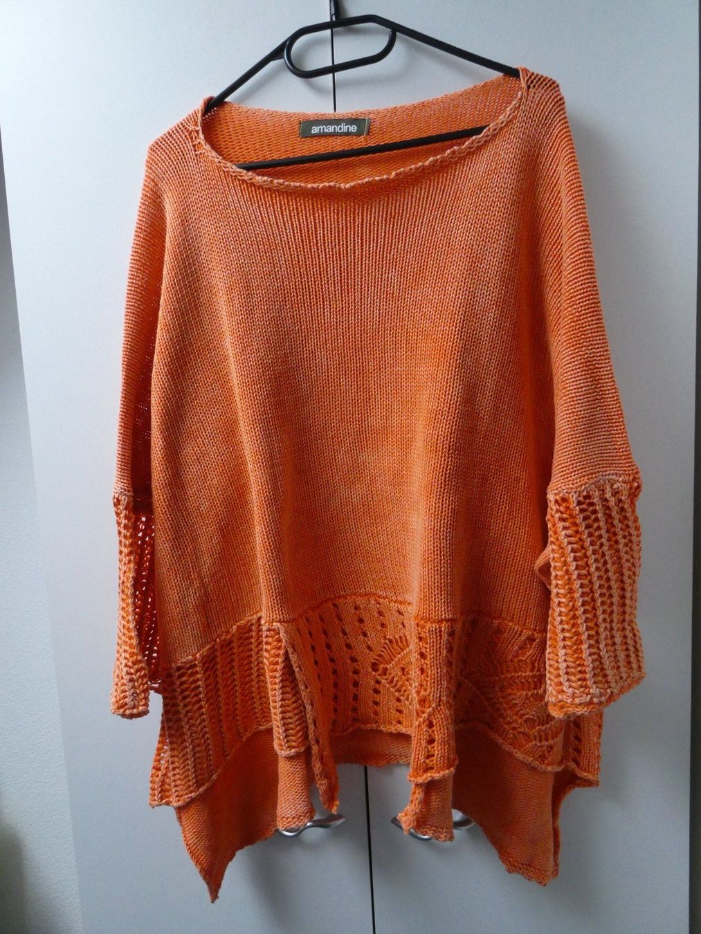 Maglioni & Felpe: Pullover orange, Baumwolle, sehr lässig, Gr. ca. 48 – Nuovo (secondo la descrizione) da Thierachern venduto da danyely67