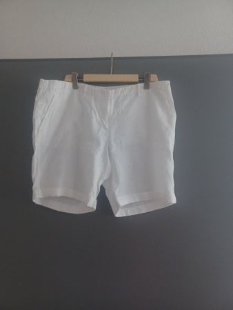 Schort en lin blanc taille 44