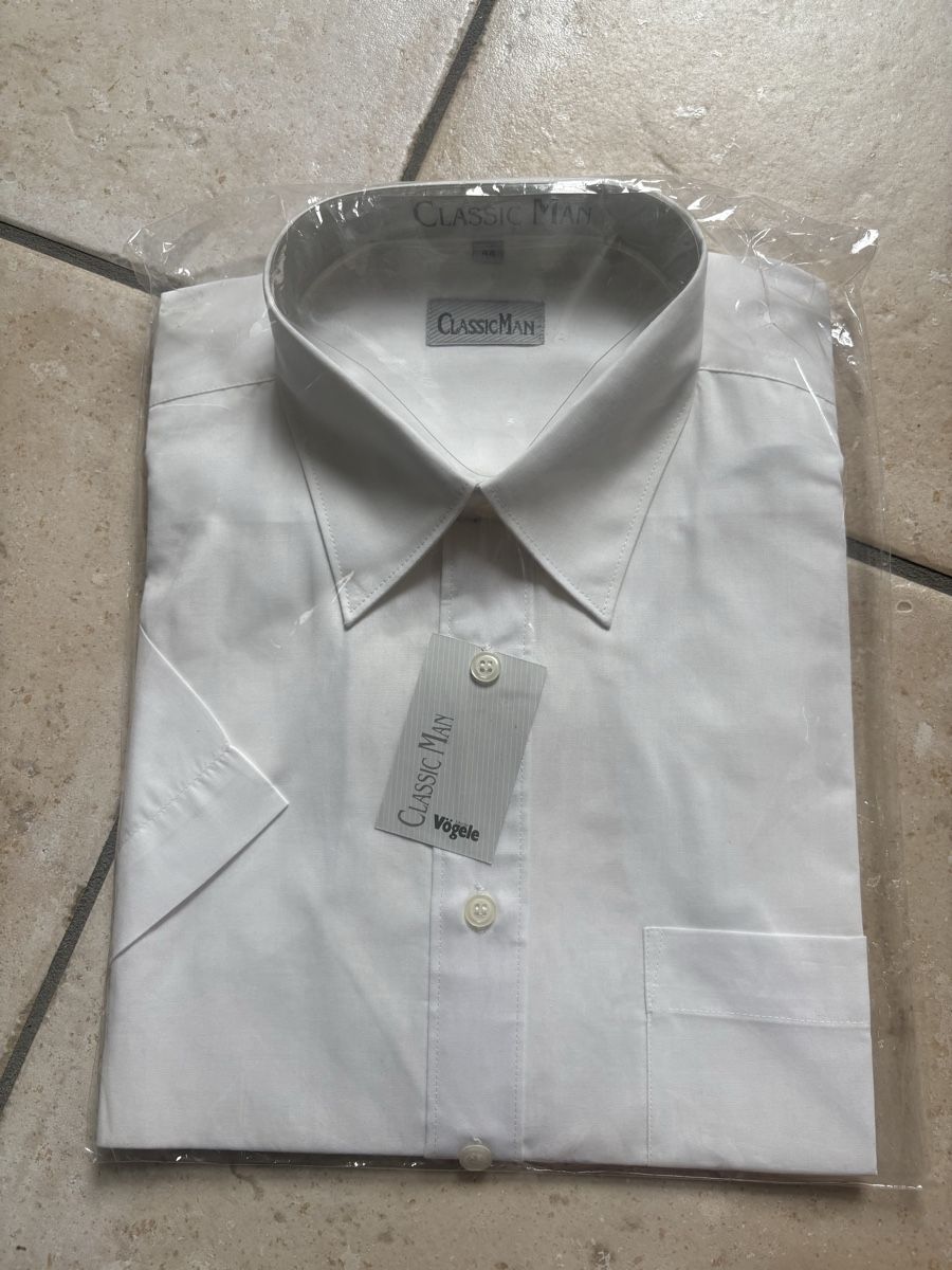 Camicie: Kurzarmhemd weiss – Nuovo e nell'imballaggio originale da Ricketwil venduto da Lady_of_Glenmore
