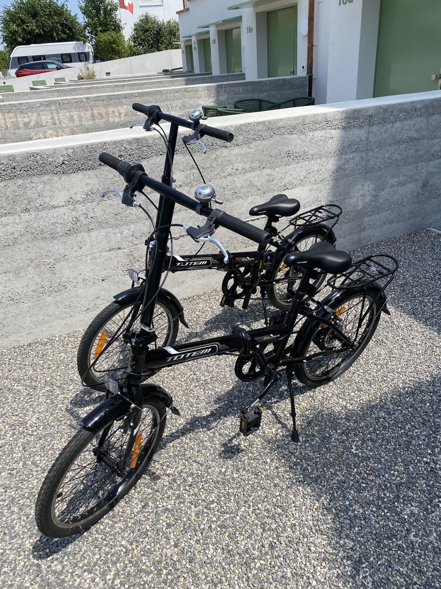 Velos: Zwei Klappvelo 20" schwarz – Gebraucht aus Dietikon von 8142_Adina