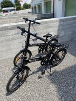 Zwei Klappvelo 20" schwarz