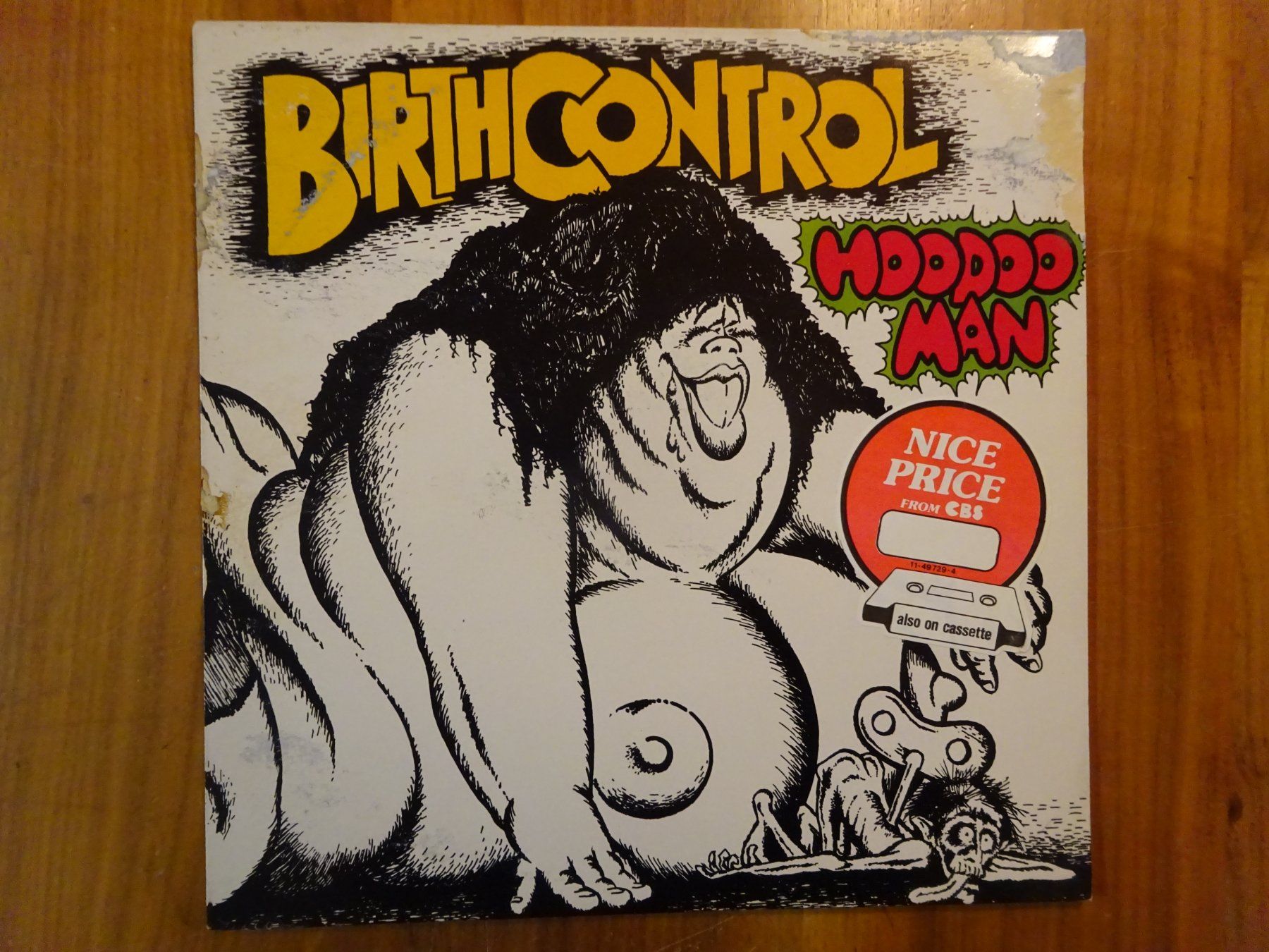 Dischi in vinile: BIRTH CONTROL ** HOODOO MAN ** EXCELLENT – Usato da Luzern venduto da xrayspex99