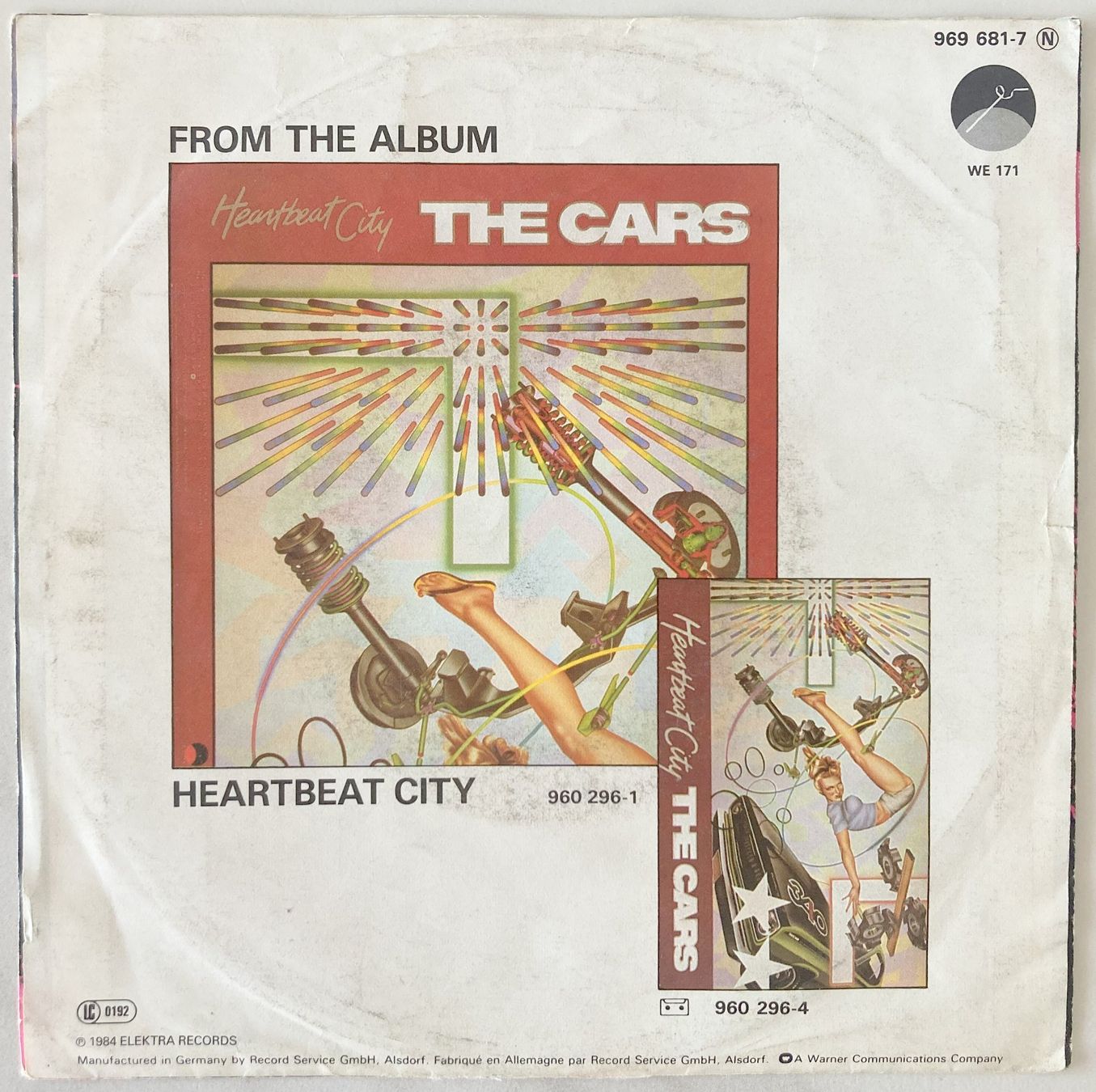 Schallplatten: THE CARS - HELLO AGAIN – Gebraucht aus Bottens von hotter-than-hell 1