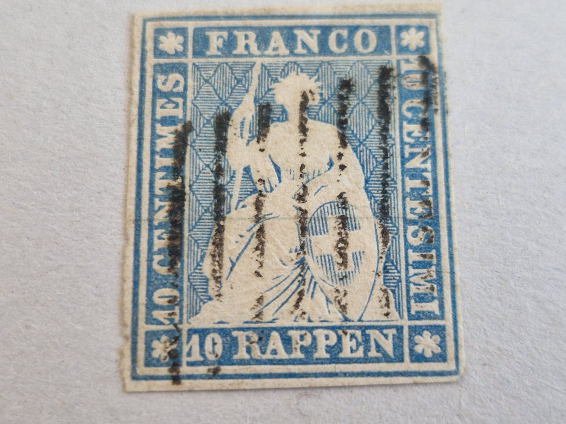 Tutti i francobolli: Strubel 23A, signiert, ab 1.- – Usato da Burgdorf venduto da Glossy01