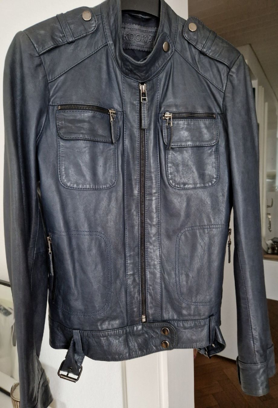 Kookai Giacche: Lederjacke aus 100% Lammnappa – Nuovo (secondo la descrizione) da Küsnacht ZH venduto da 2011_ 1