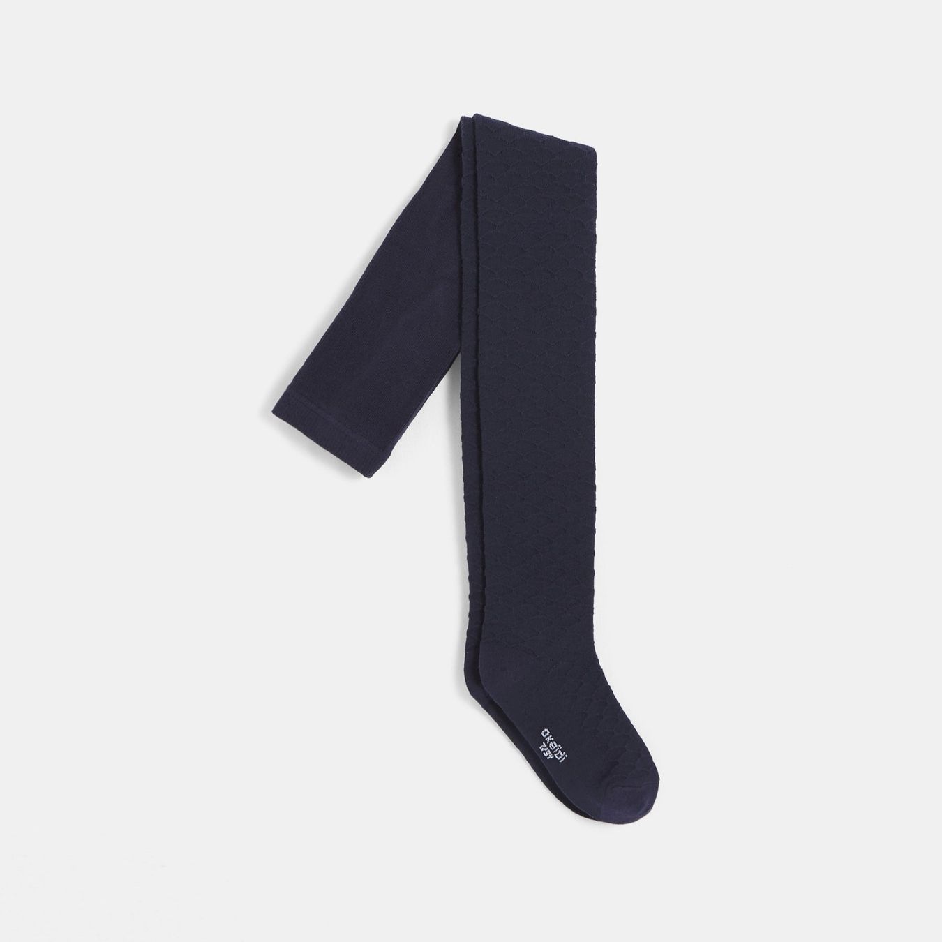 Strümpfe & Strumpfhosen: Collant basic Okaïdi, bleu marine, fille, taille 110/116 – Neu (gemäss Beschreibung) aus Fribourg von fripons 3