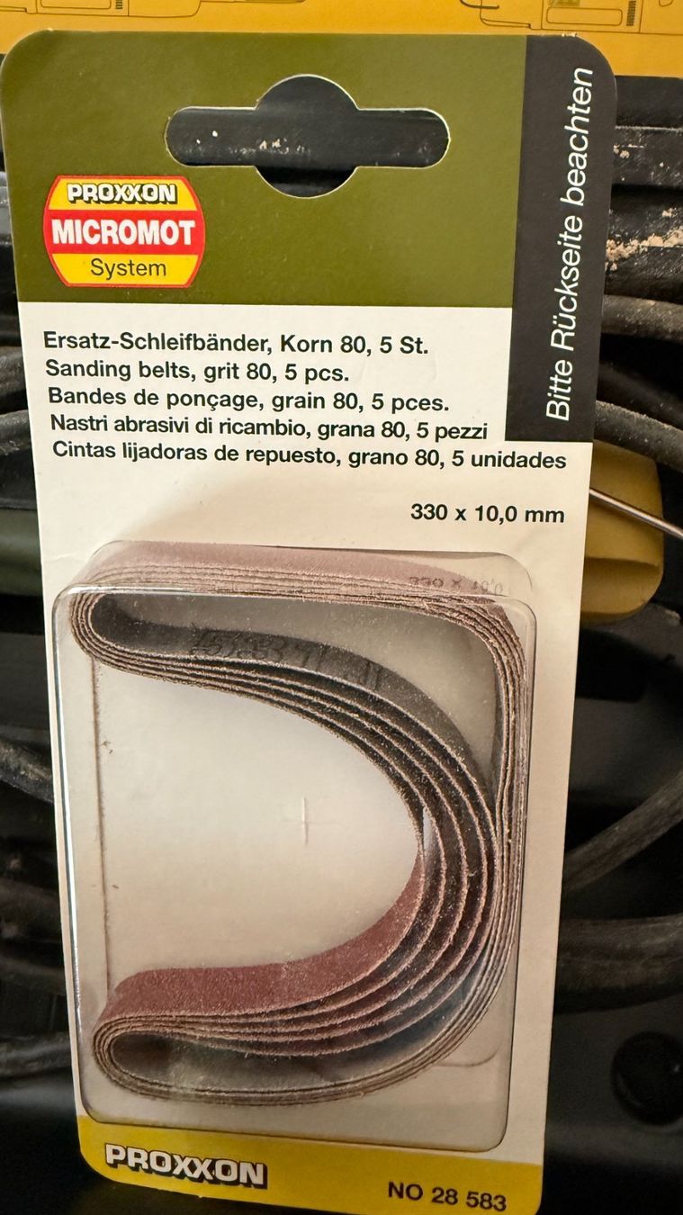 Proxxon Toutes les machines: Proxxon Bandschleifer BSL 200/E – D'occasion à Winznau par aar_2p6c 2