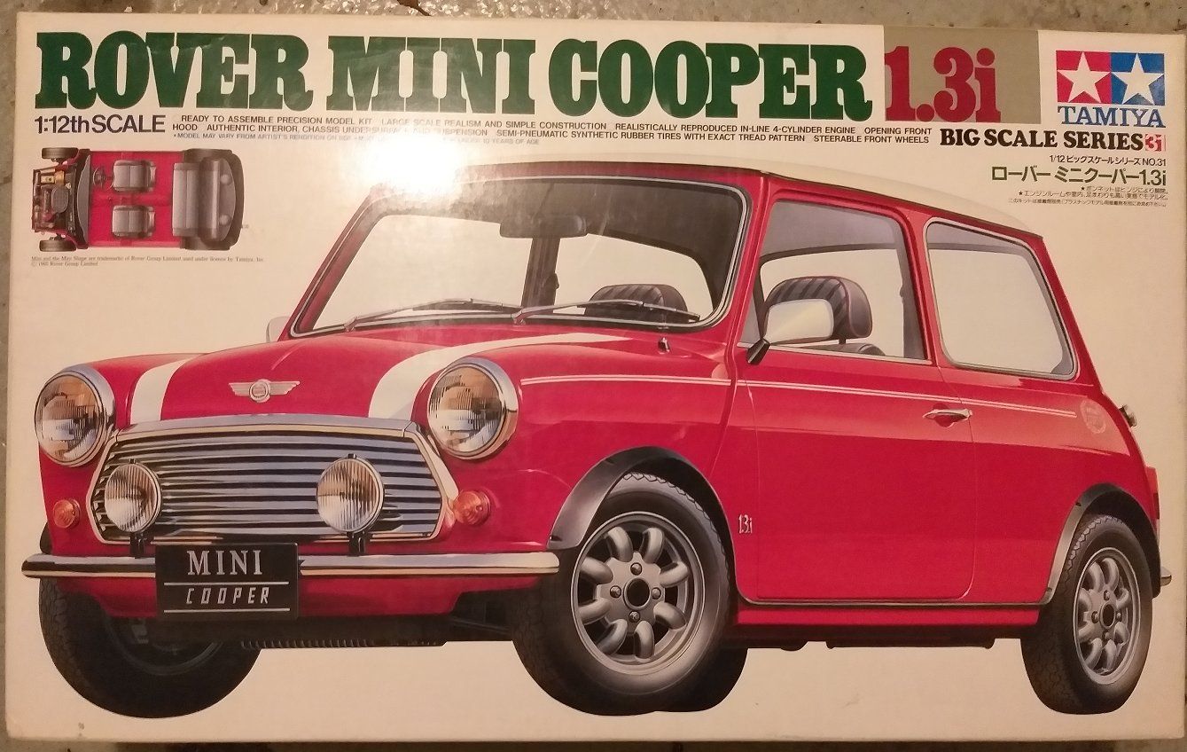 Tamiya Modellautos: Tamiya 1:12 Rover Mini Cooper 1.3i – Neu und originalverpackt aus Brugg AG von Evilweevil