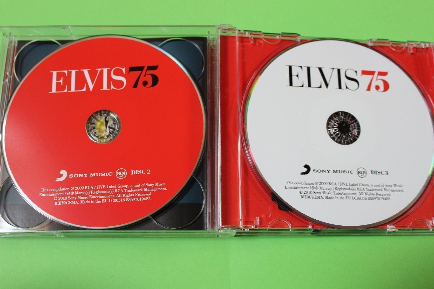 CD: Elvis Presley - Elvis 75 (3CD-Box) 2010!!! – Usato da Tübach venduto da JamesStone 2
