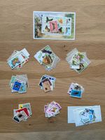 TIMBRES / LOT 2 DE 100 TIMBRES / THEMATIQUE PAPILLONS & ...