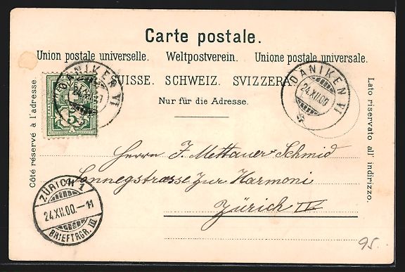 Cartes postales: Litho Aarau, Ortsansicht aus der Vogelsc – D'occasion à Berlin par bartko-reher 1